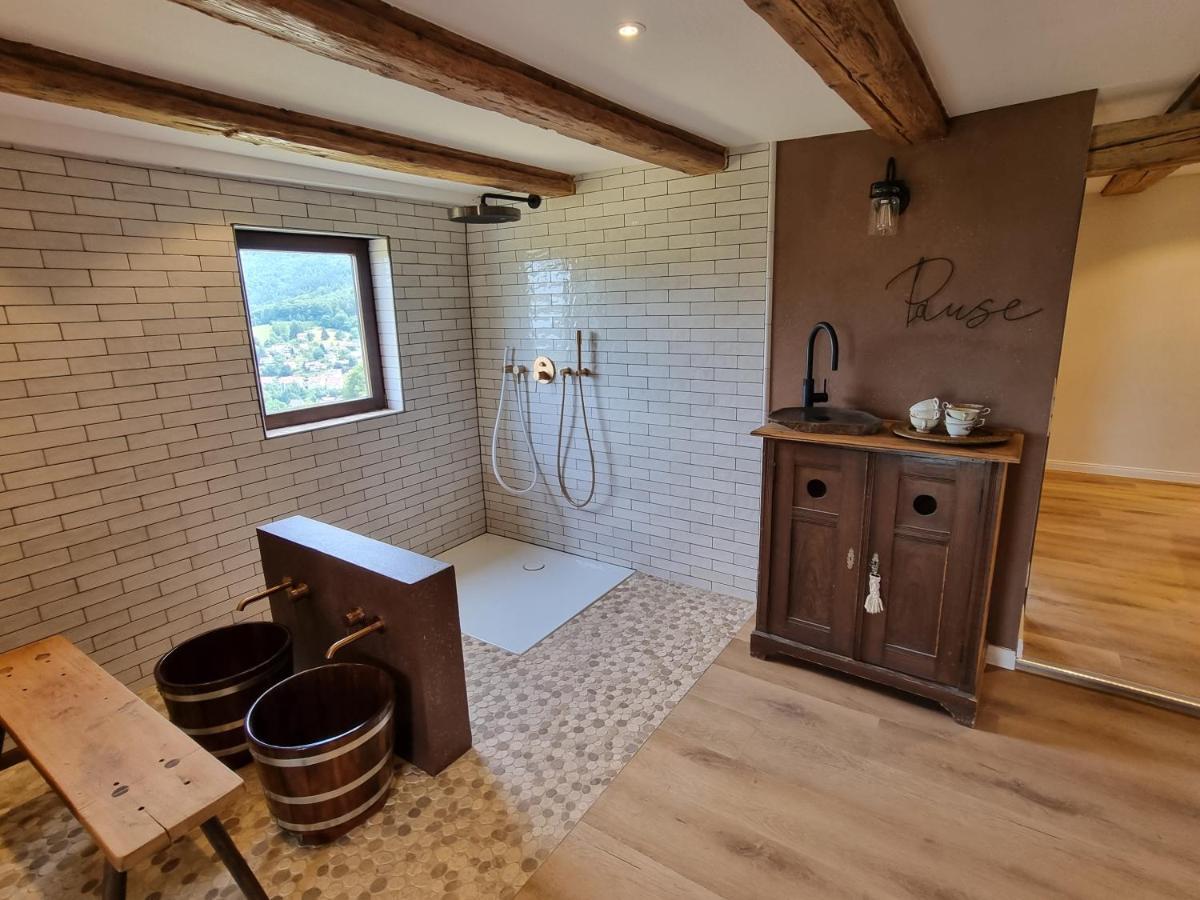 Haus Am Berg Mit Wellnessbereich, Bar Und Panorama Villa Bühlertal Kültér fotó